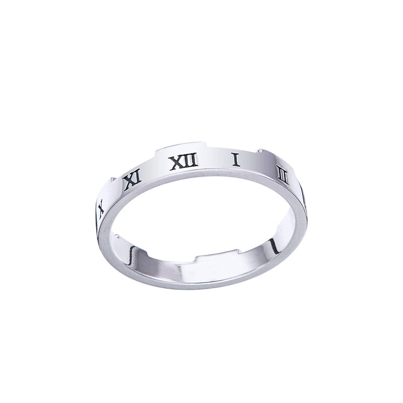 Link Click Ring Cheng Xiaoshi Lu Guang Link Click Pair Ring