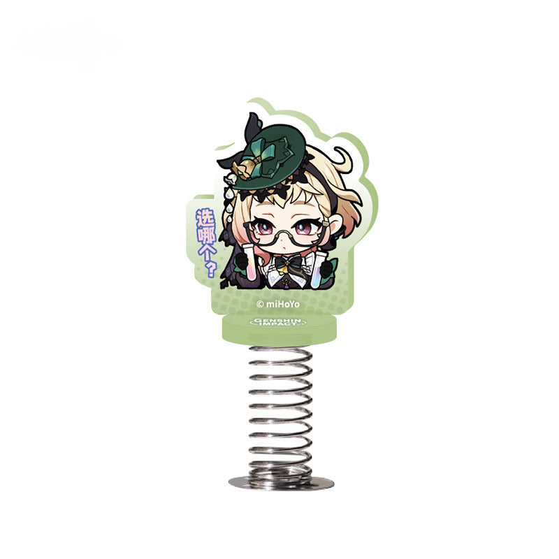 Genshin Impact Acrylic Bobblehead Standee Q Version Emoticon Series
