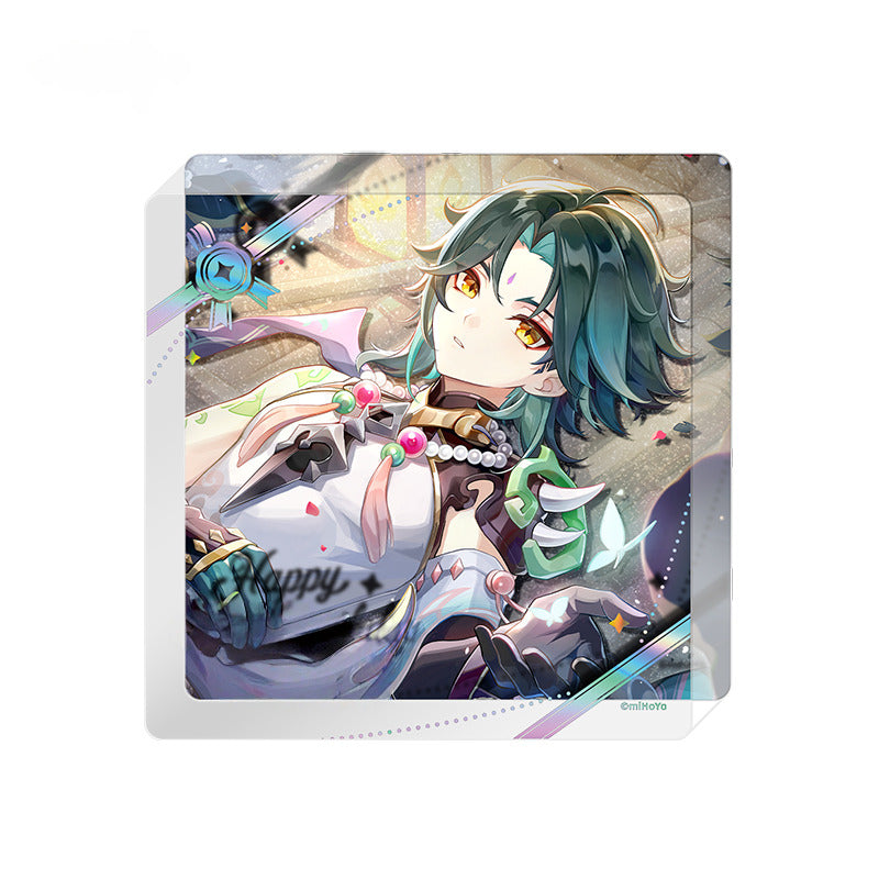 Prapesan Genshin Impact Character Coaster Tebal Acrylic Coaster 2025 Day of Destiny Series