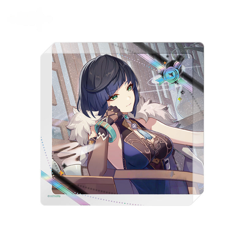 Prapesan Genshin Impact Character Coaster Tebal Acrylic Coaster 2025 Day of Destiny Series