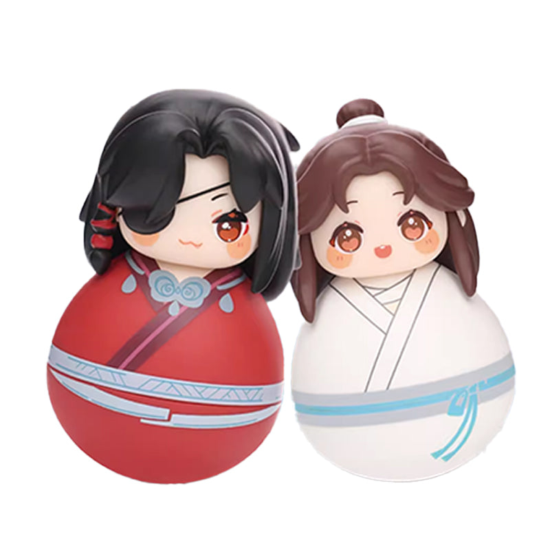 先行販売天国公式の祝福ローリーポリおもちゃセット 6 個ランダムタンブラーワブラー人形キャラクターモデル