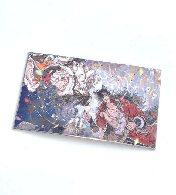 Heaven Official's Blessing Raster Card Xie Lian Huan Cheng Plush Throw Blanket