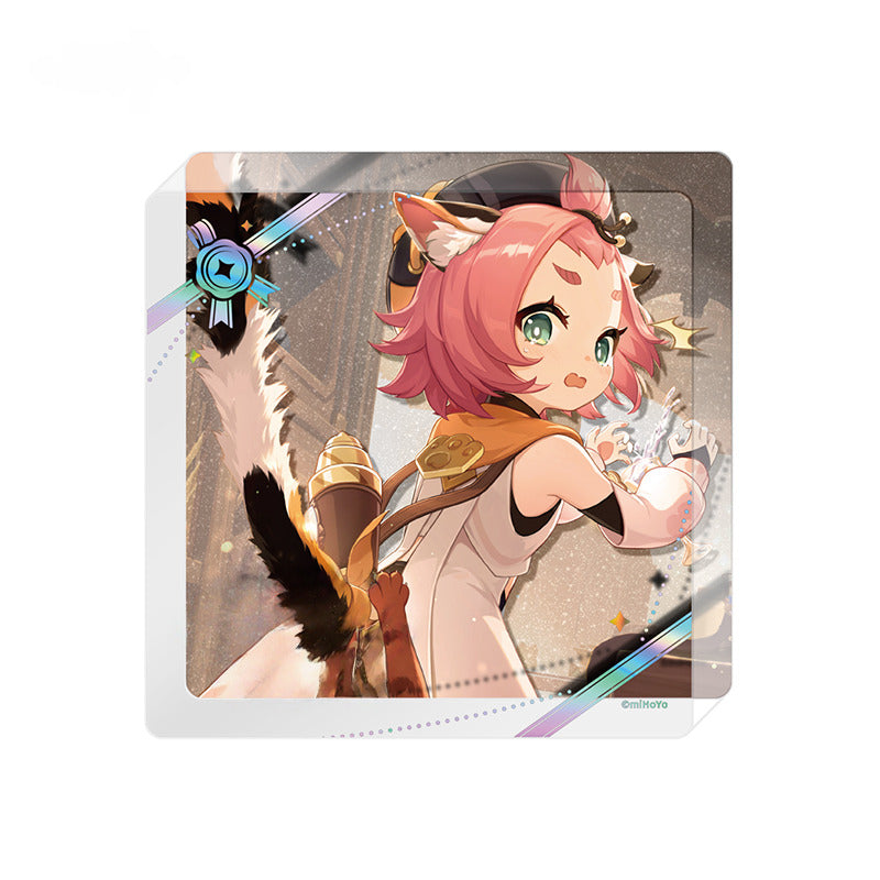Prapesan Genshin Impact Character Coaster Tebal Acrylic Coaster 2025 Day of Destiny Series