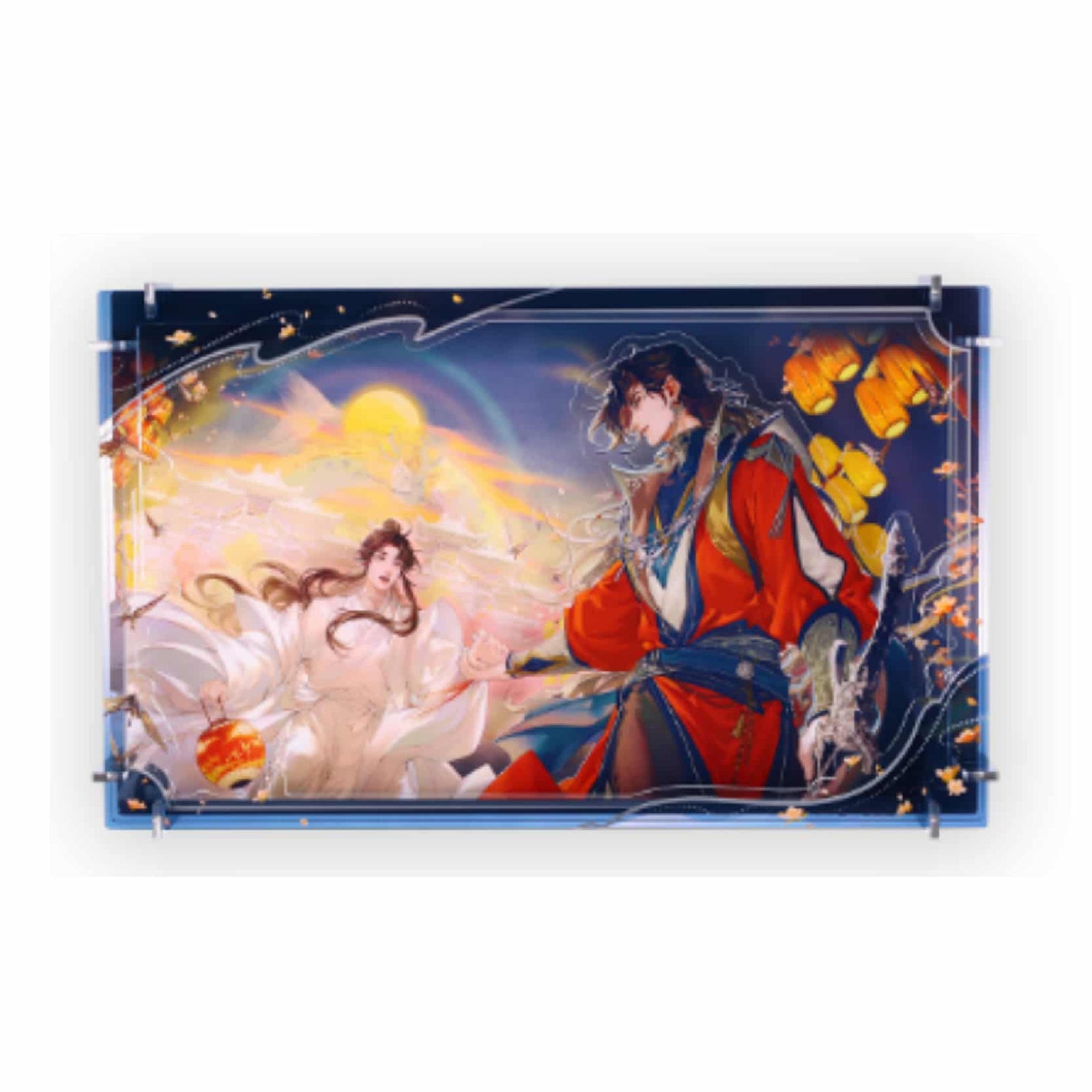 天官の祝福バッジ華城フラッシュ紙天関慈福スタンディラッキーブレスレット