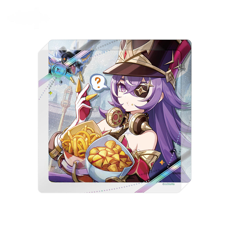 Prapesan Genshin Impact Character Coaster Tebal Acrylic Coaster 2025 Day of Destiny Series