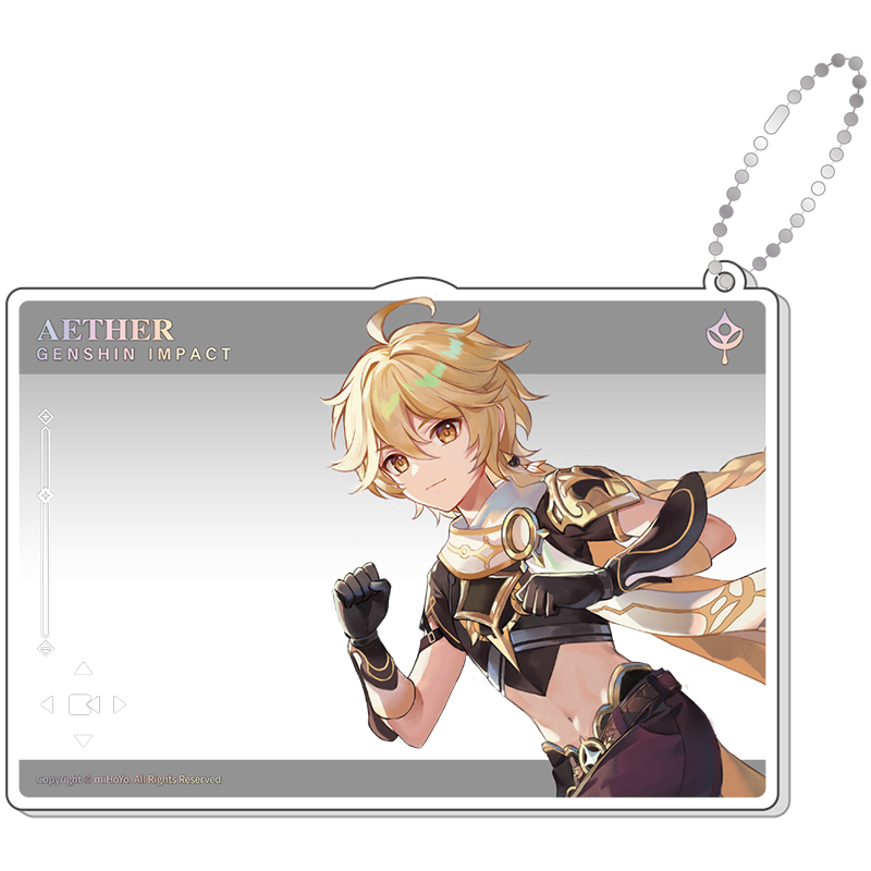 Genshin Impact Character Acrylic Group Photo Card Anniversary Celebration Series