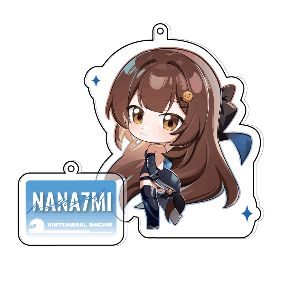 VirtuaReal 2024 5th Anniversary Exclusive Chibi-style Acrylic Pendant - Nana7mi