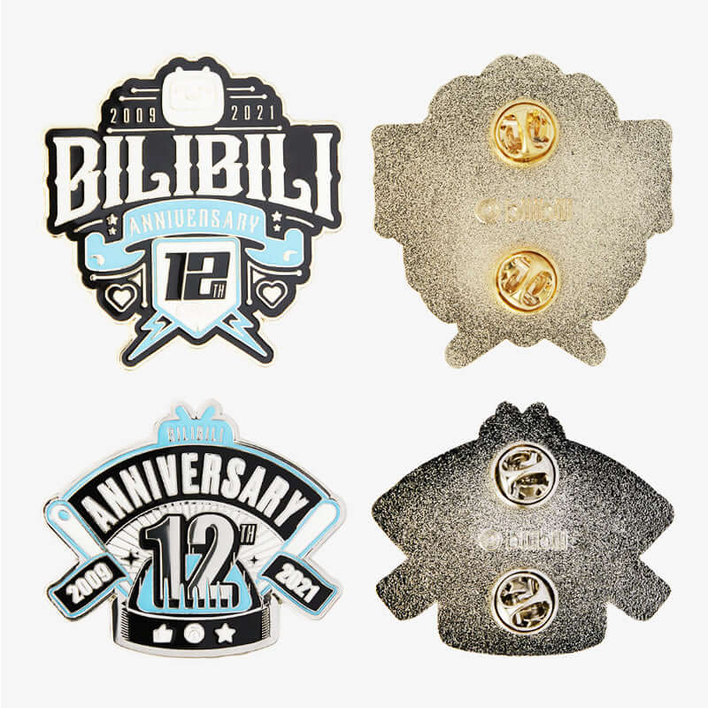Bilibili 12th Anniversary Metal Badge Gift Box Anime Merchandise Gift