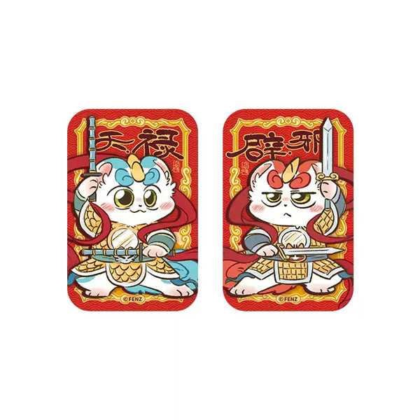 Fabulous Beasts Square Tinplate Badge