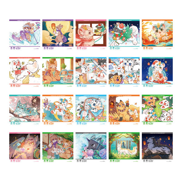 Fabulous Beasts Transparent Card Blind Box