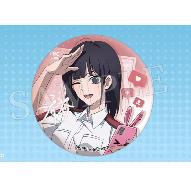 Link Click Badge PVC Poster