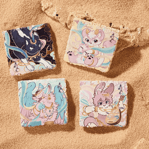 Fabulous Beasts Resin Refrigerator Magnet Blind Box