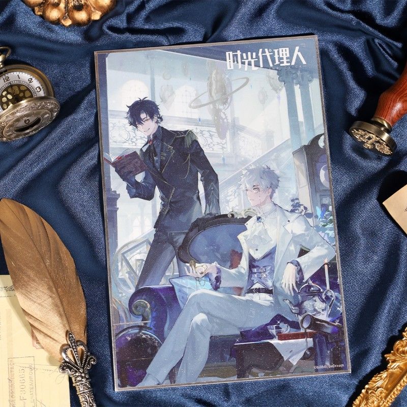 Set Lencana Klik Pautan Set Tiket Laser Lu Guang Set Kertas Berwarna Pautan Klik Hiasan Akrilik Manga