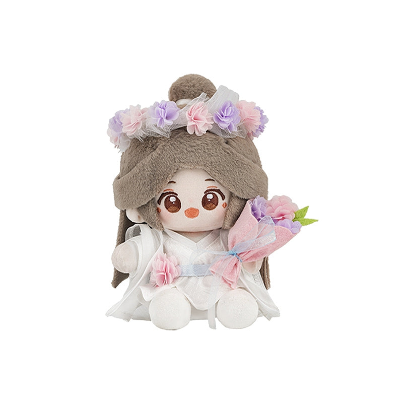 Pra-pesanan Heaven Official's Blessing Plush Doll 15cm Duduk Doll Ornaments Q Version Doll