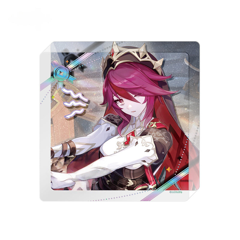 Prapesan Genshin Impact Character Coaster Tebal Acrylic Coaster 2025 Day of Destiny Series