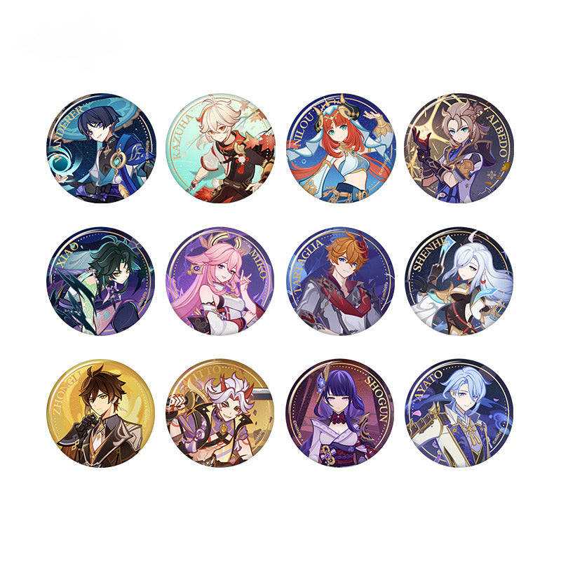 Genshin Impact Badge Genius Invokation TCG Tournament Series