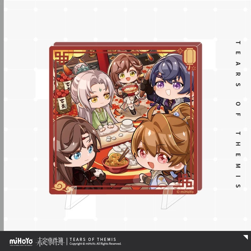 Tears of Themis  United in Mortality Eternal in Love Series Q Version Acrylic Refrigerator Magnets