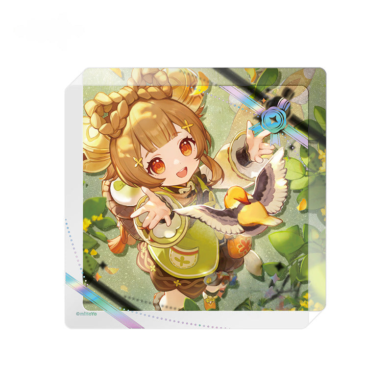 Prapesan Genshin Impact Character Coaster Tebal Acrylic Coaster 2025 Day of Destiny Series