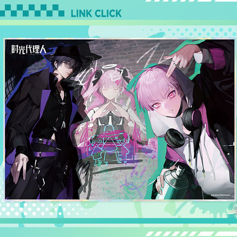 Link Click Cup Pillow Blanket Colored Paper