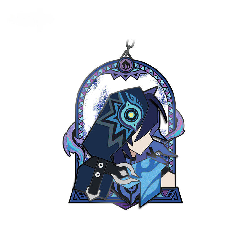 Genshin Impact Quicksand Metal Lencana Stygian Cari Siri Scroll Spirits