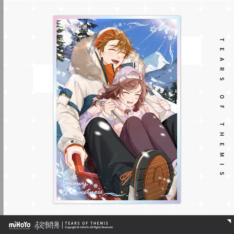 Tears of Themis Winter Love Serenade Series Acrylic Colored Paper