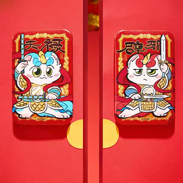 Fabulous Beasts Square Tinplate Badge