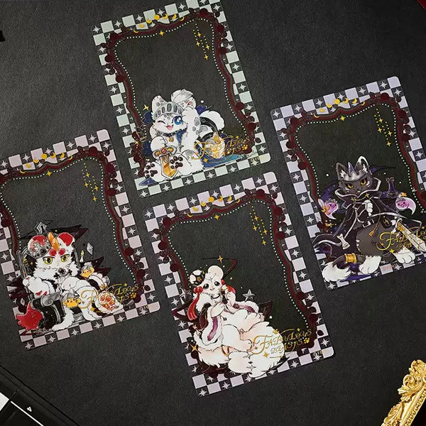 Fabulous Beasts PET Transparent Card Blind Box Black & White Series