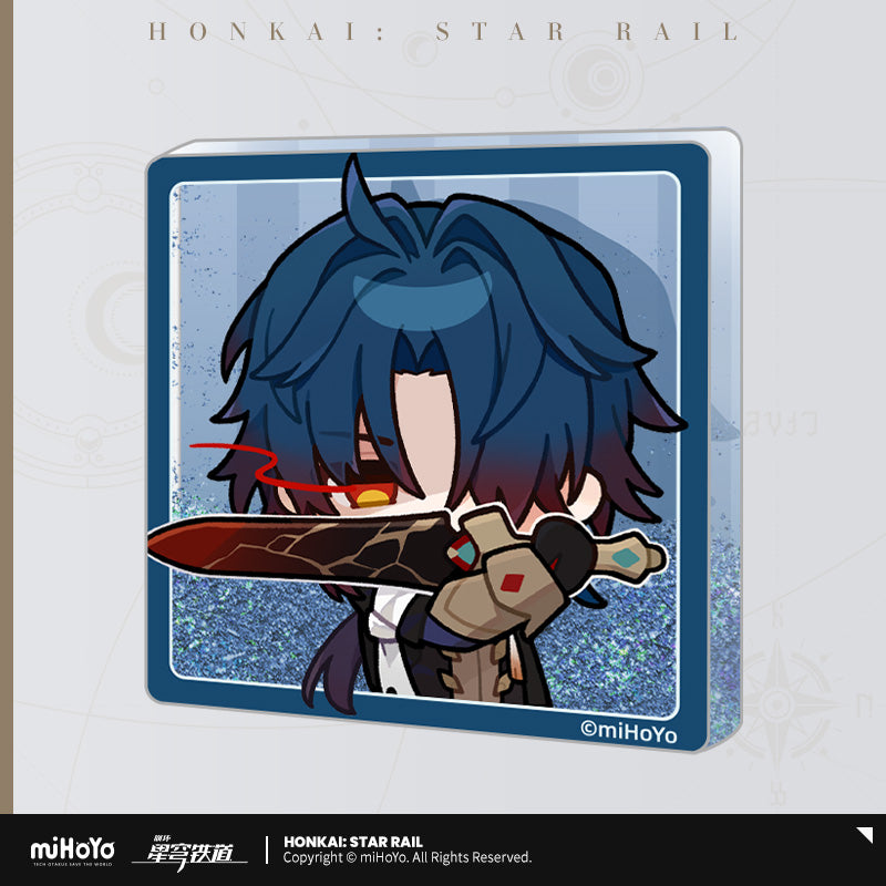 Honkai: Star Rail Quicksand Fridge Sticker Pompom Exhibition Hall Series