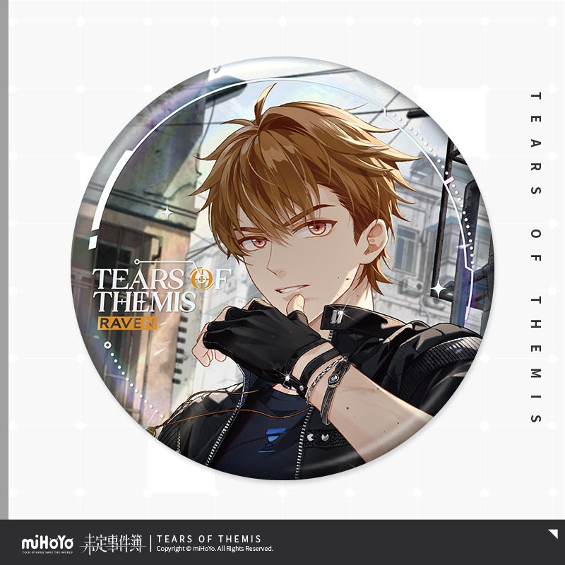 Tears of Themis Memento of Heartbeats Series Tinplate Badge (Round 4)