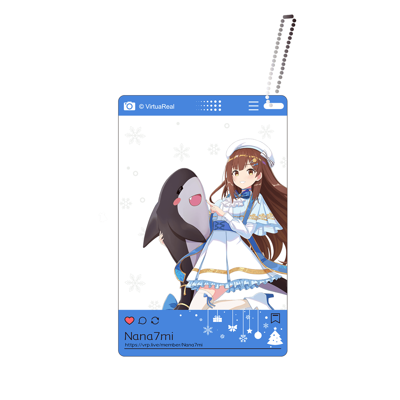 VirtuaReal 2023 Christmas: Overture Series Seasonal Exclusive Pendant - Nana7mi