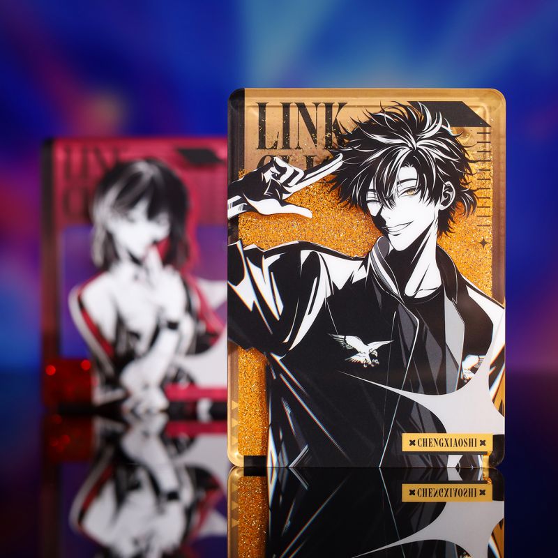 Link Click Extreme-Color Factor Badge Acrylic Ornament Cheng Xioshi Link Click Decorative Ornaments