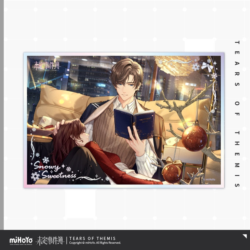 Tears of Themis Winter Love Serenade Series Acrylic Colored Paper