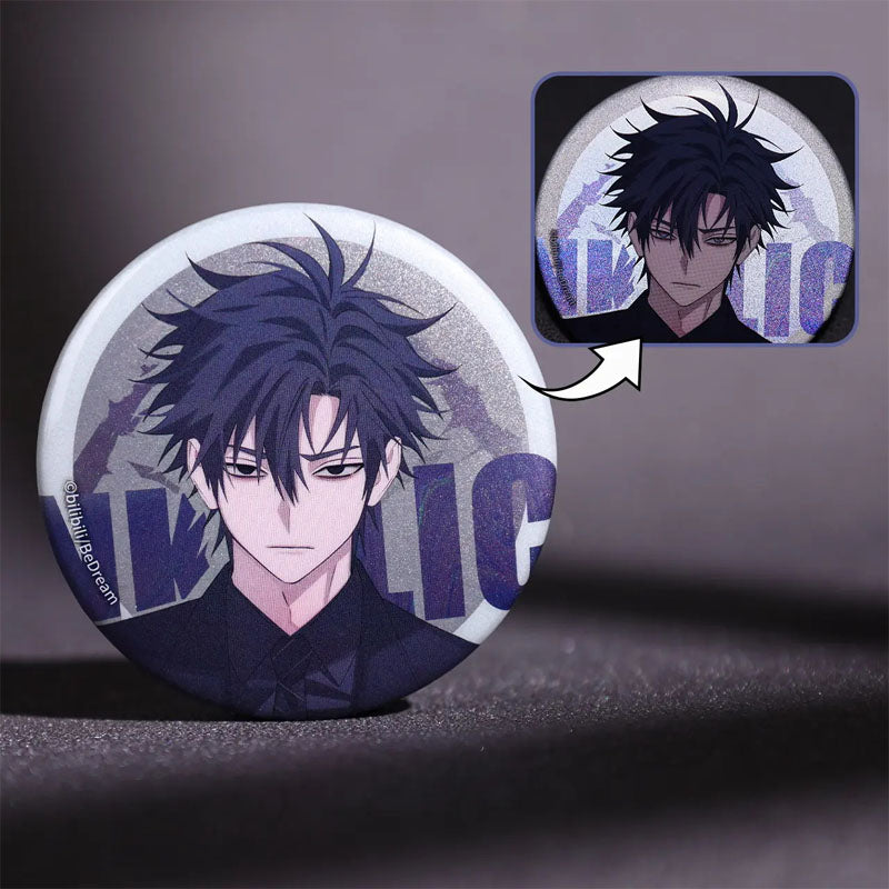 Link Click Badge Q Version Badge Set