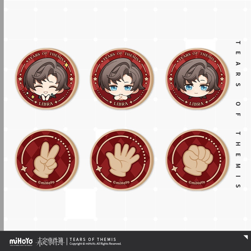 Tears of Themis Daily Series Q Version Commemorative Game Coins Set (3pcs)