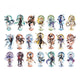 Genshin Impact Character Acrylic Standee Liyue Harbor Theme