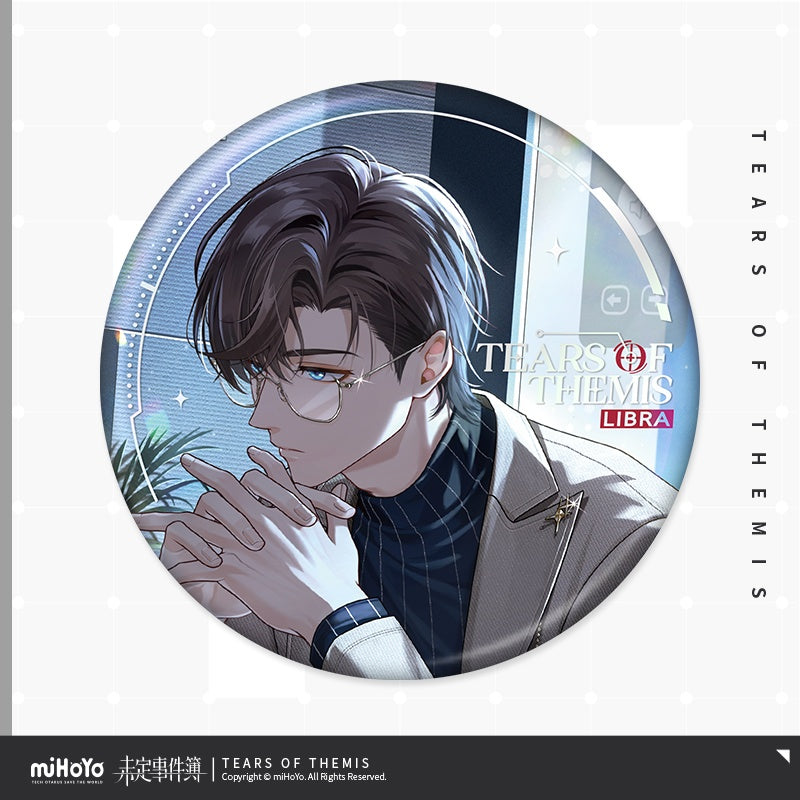 Tears of Themis Memento of Heartbeats Series Tinplate Badge (Round 4)