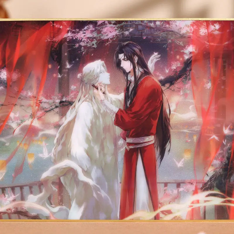 Heaven Official's Blessing Amulet Tian Guan Ci Fu Standee