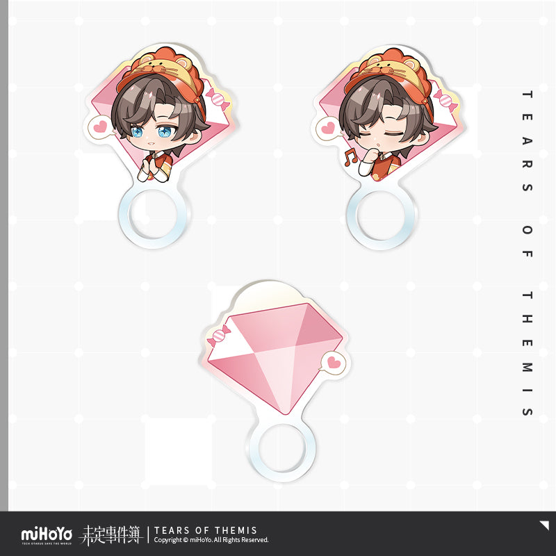 Tears of Themis Invitation to Joyful Adventures Series Q Version Acrylic Check-in Ring Set (2pcs)