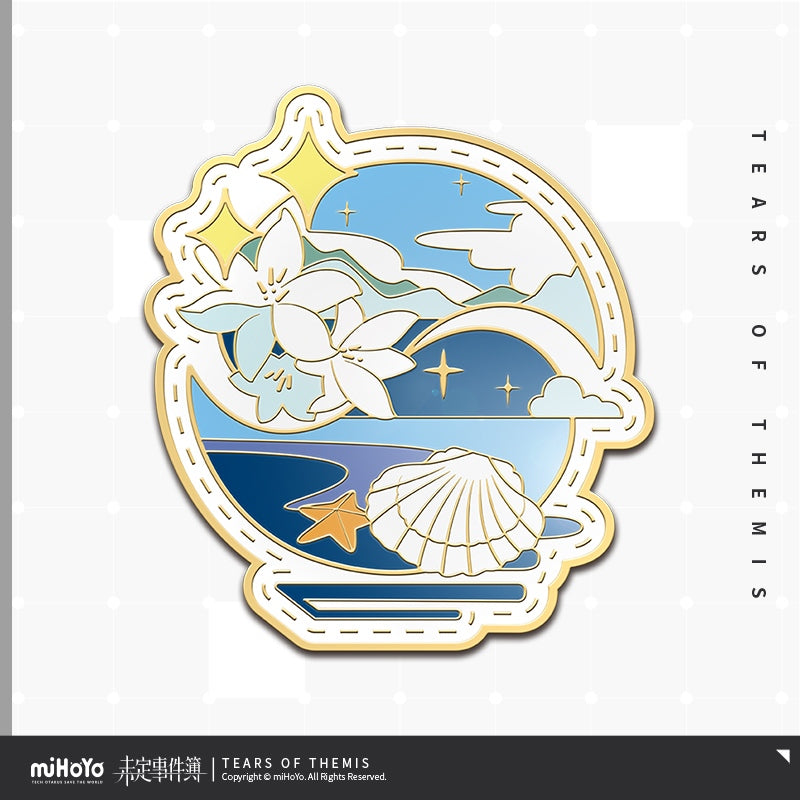 Tears of Themis Collection Series Commemorative Metal Badge(Round 6)