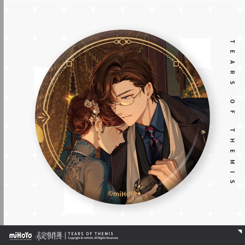 Tears of Themis Echoes of Dawn in the Old City Series Tinplate Badge