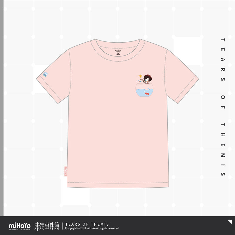 Tears of ThemisLeisurely Rest Series Printed Short-Sleeved T-Shirt