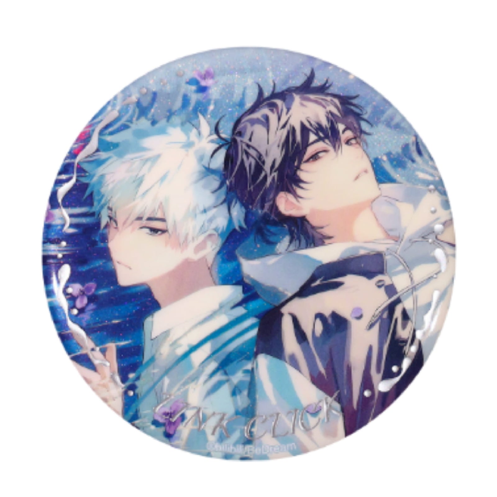 Link Click Badge PVC Poster