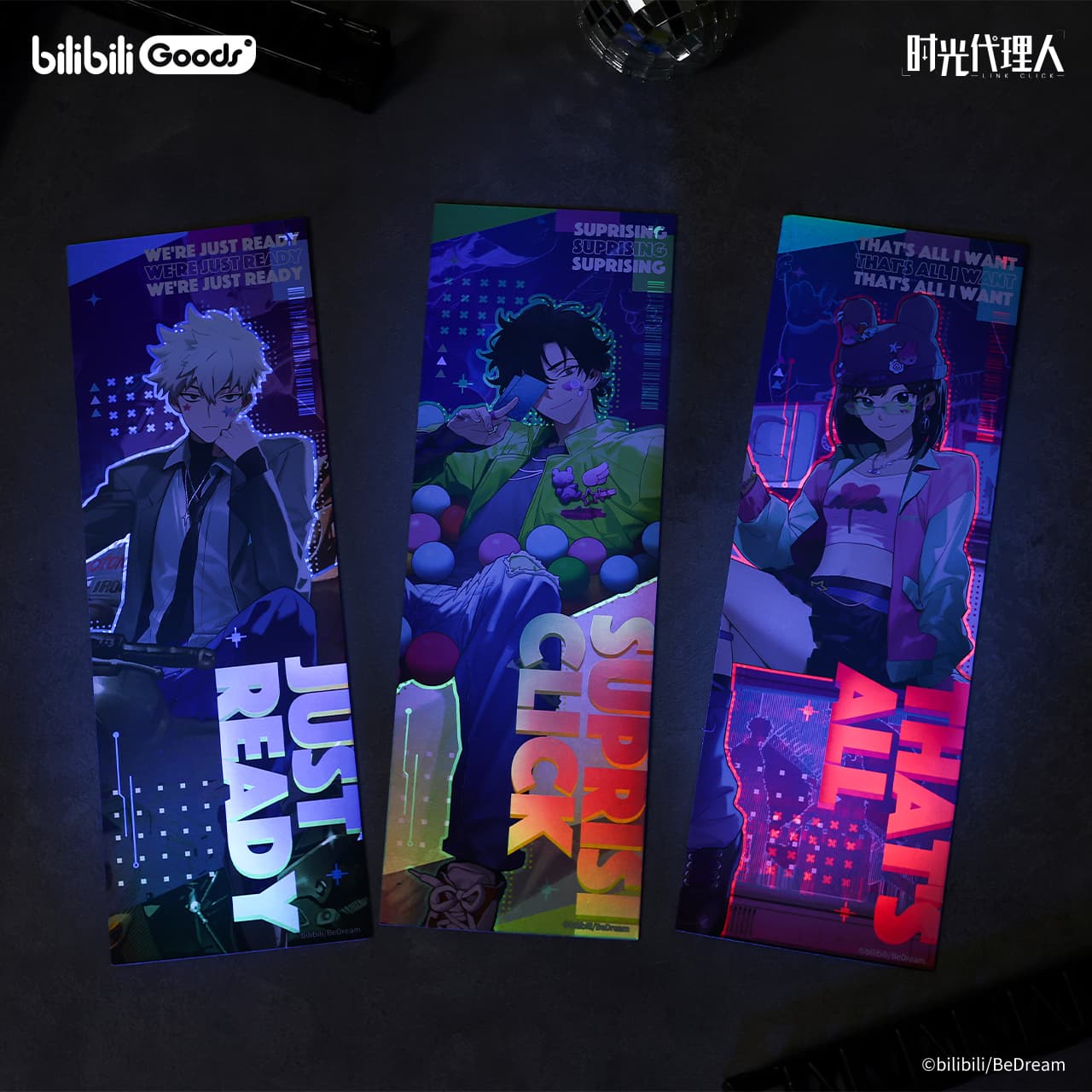 Pre-order Link Click Surprise Fluorescent Laser Ticket Set