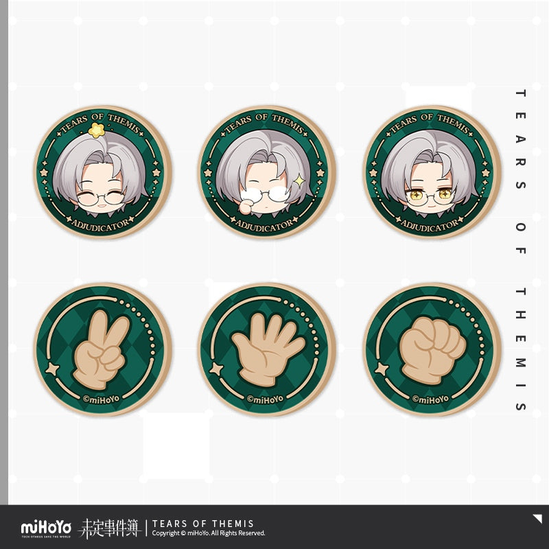 Tears of Themis Daily Series Q Version Commemorative Game Coins Set (3pcs)