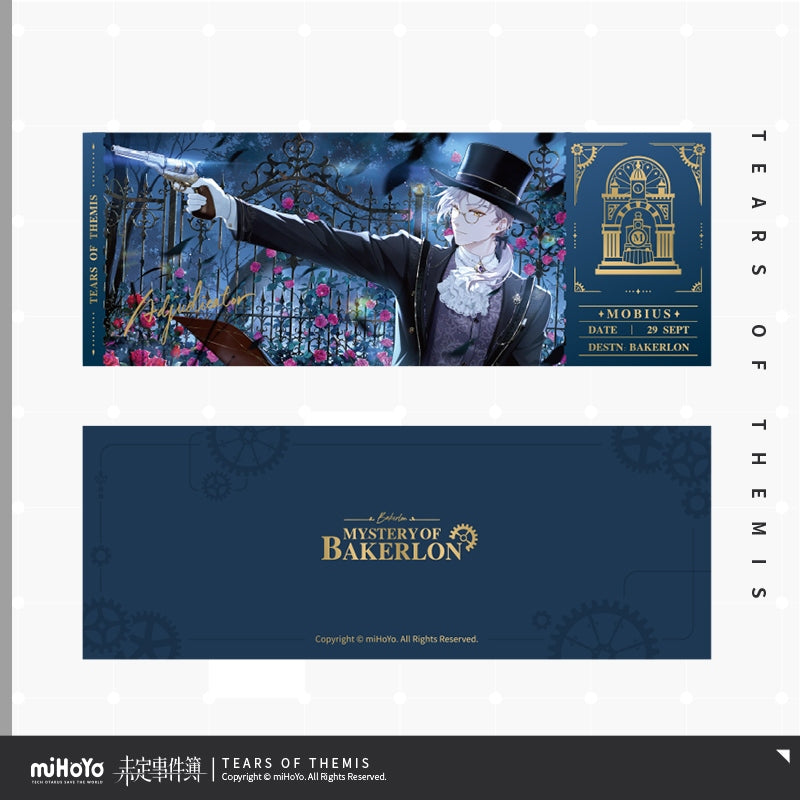Tears of Themis Mystery of Bakerlon Series Laser Commemorative Ticket