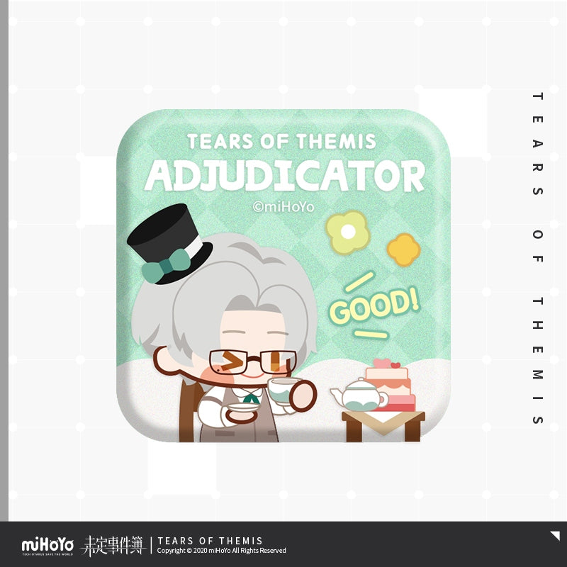 Tears of ThemisLeisurely Rest Series Q Version Square Badge