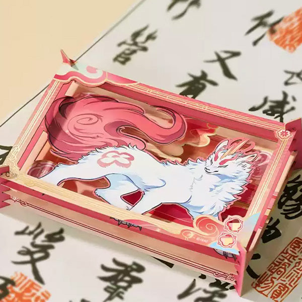 Fabulous Beasts 3D Paper Sculpture Ornaments
