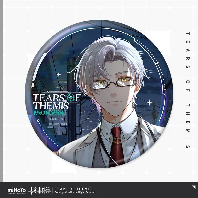Tears of Themis Memento of Heartbeats Series Tinplate Badge (Round 4)