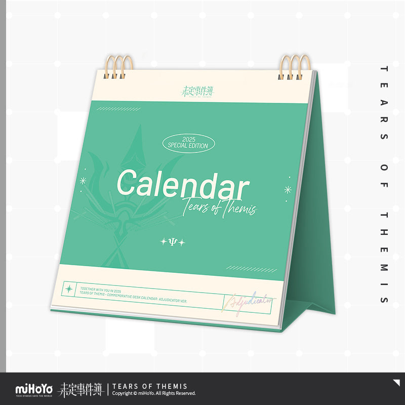 Tears of Themis 2025 Commemorative Desk Calendar
