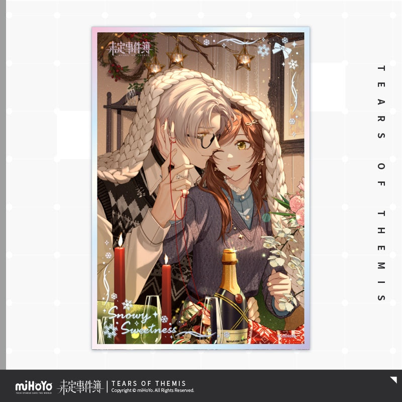 Tears of Themis Winter Love Serenade Series Acrylic Colored Paper